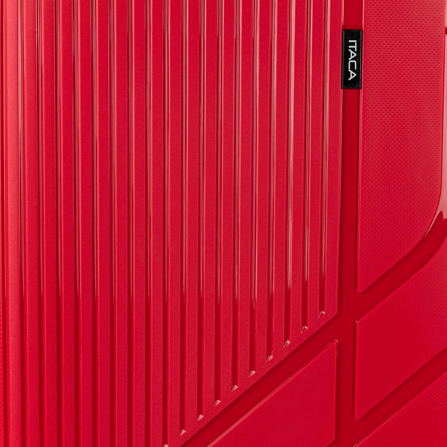 Juego De Maletas Rígidas Pp Itaca 761300 Viaje Pp Itaca Rojo