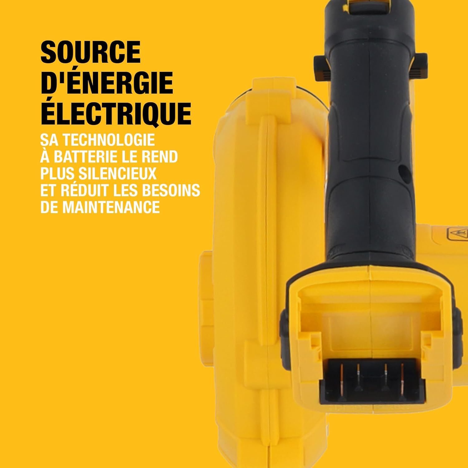 Souffleur compact XR 18 V - Sans batterie ni chargeur - DEWALT - DCV100-XJ