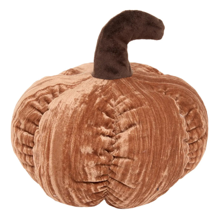 Coussin citrouille Automne rond 22x22cm