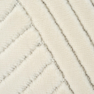 Tapis intérieur extérieur en relief ton sur ton VAFO