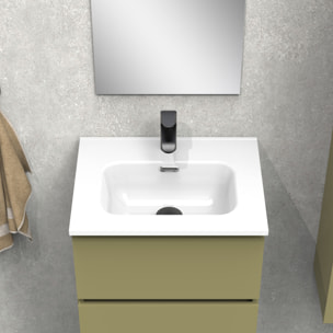 Conjunto de baño IRONA 3C, 50cm, incluye lavabo y espejo