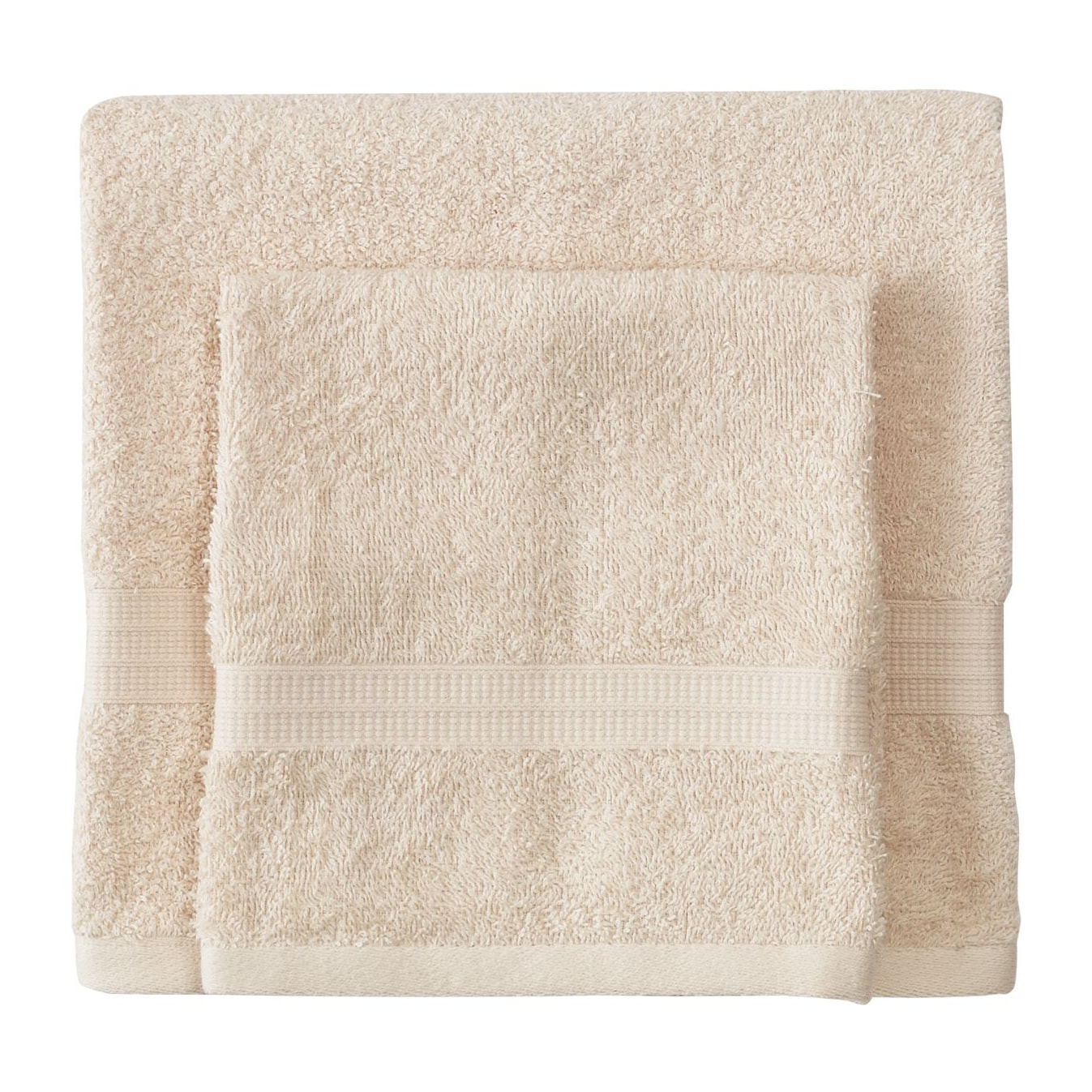 Set spugna 1+1 Bassetti Beige