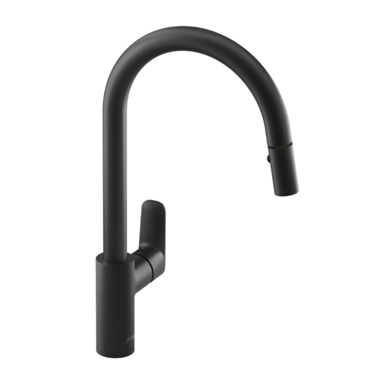Robinet cuisine avec douchette extractible July+ noir mat