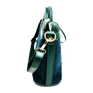 Borsa a mano Cheval Firenze Clara Mini F/W Verde Petrolio