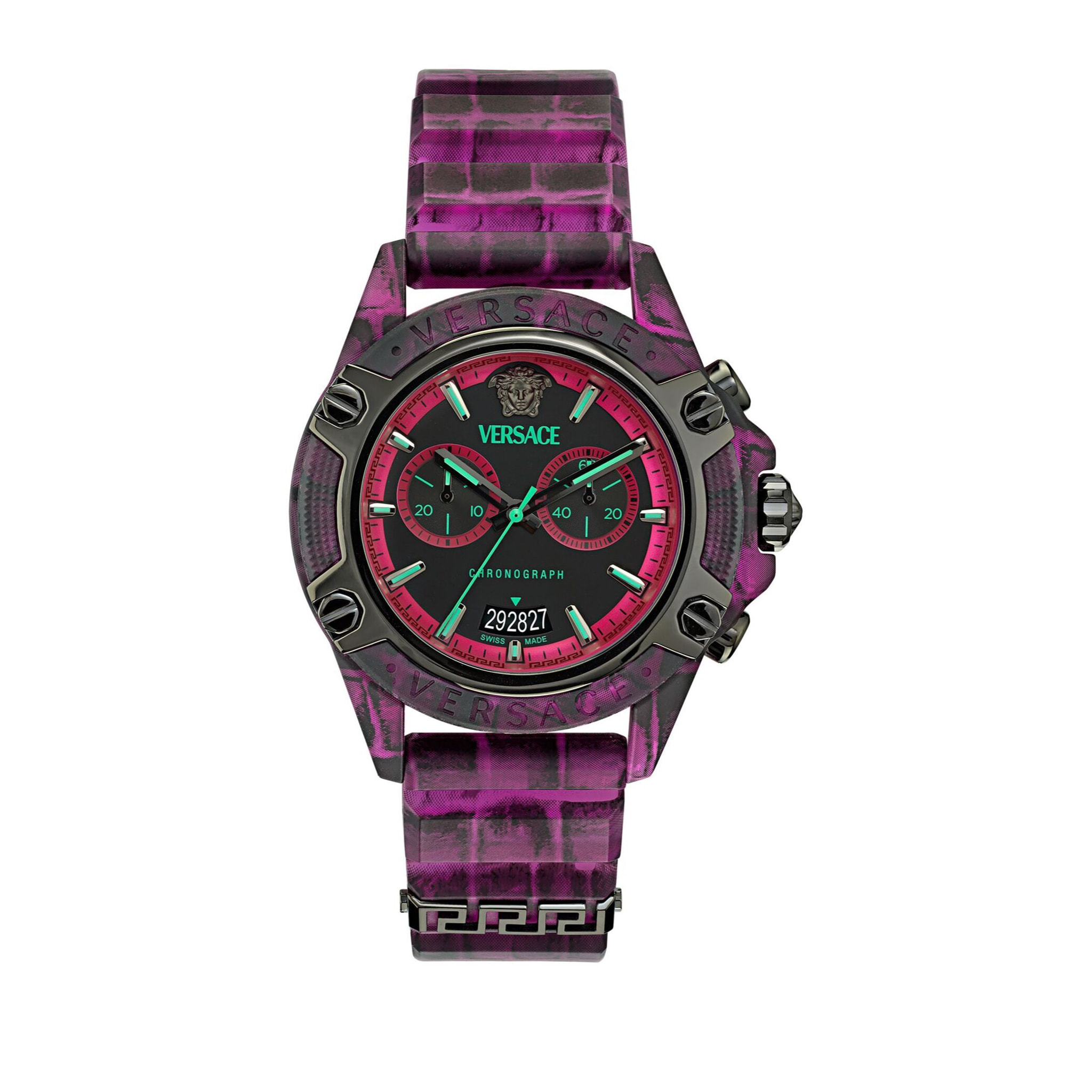 Versace Reloj Cronógrafo De Cuarzo Icon Active New