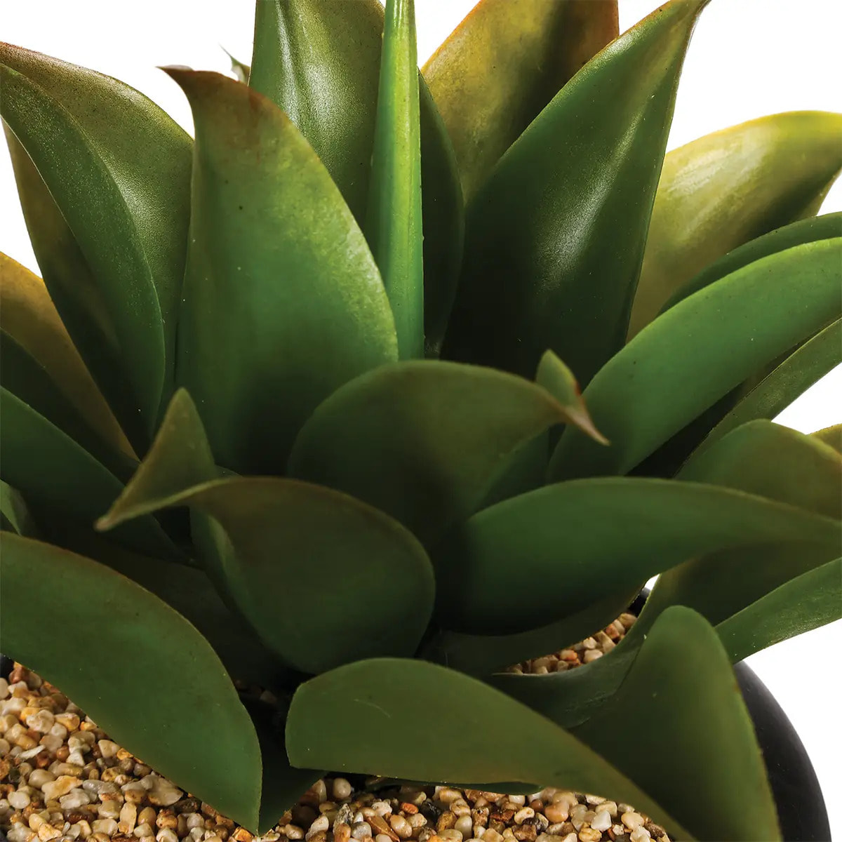 Aloe vera artificiel pot en céramique - H37 cm