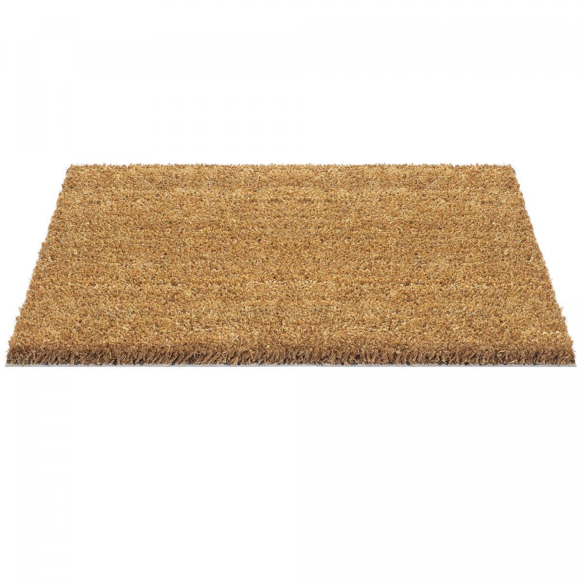 Paillasson tissé en coco motif uni FEDO