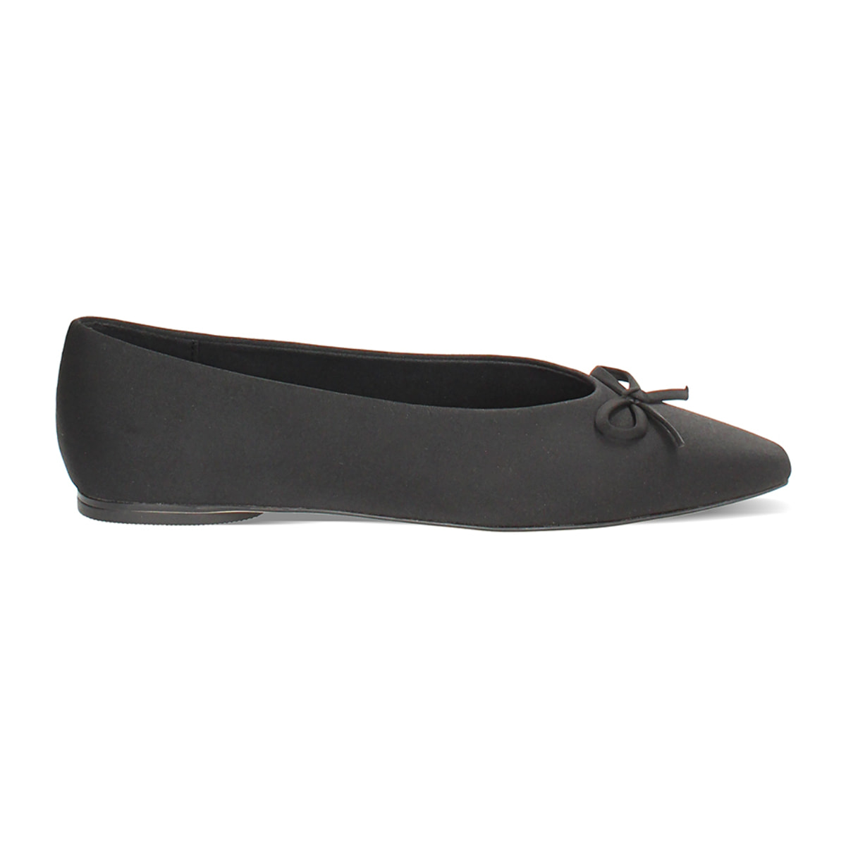 Ballerine donna nere punta squadrata