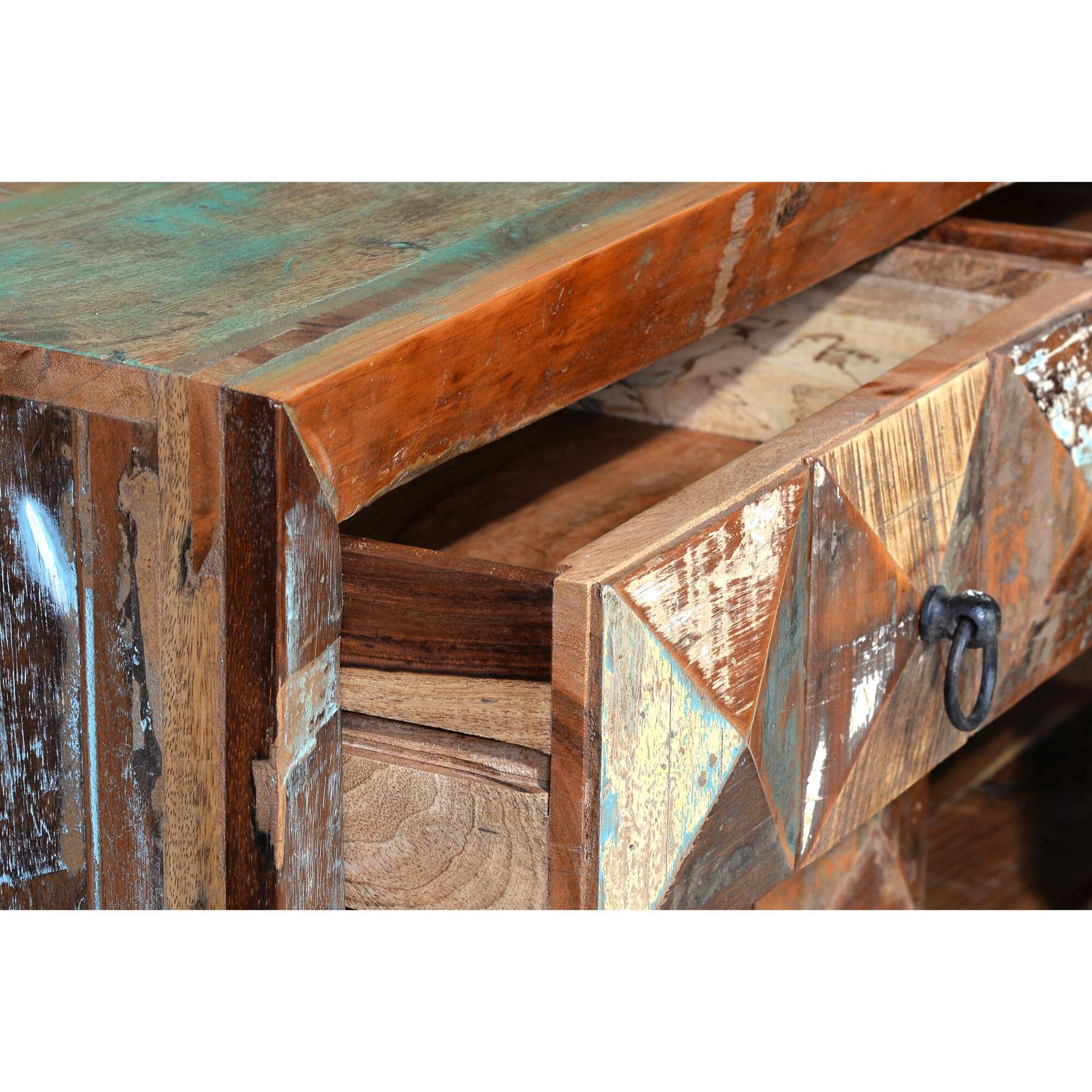 Cómoda - madera reciclada - 100x40x87cm