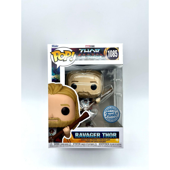 Thor Love E Thunder Pop! Marvel Vinile Figura Ravager Thor 9 Cm Funko