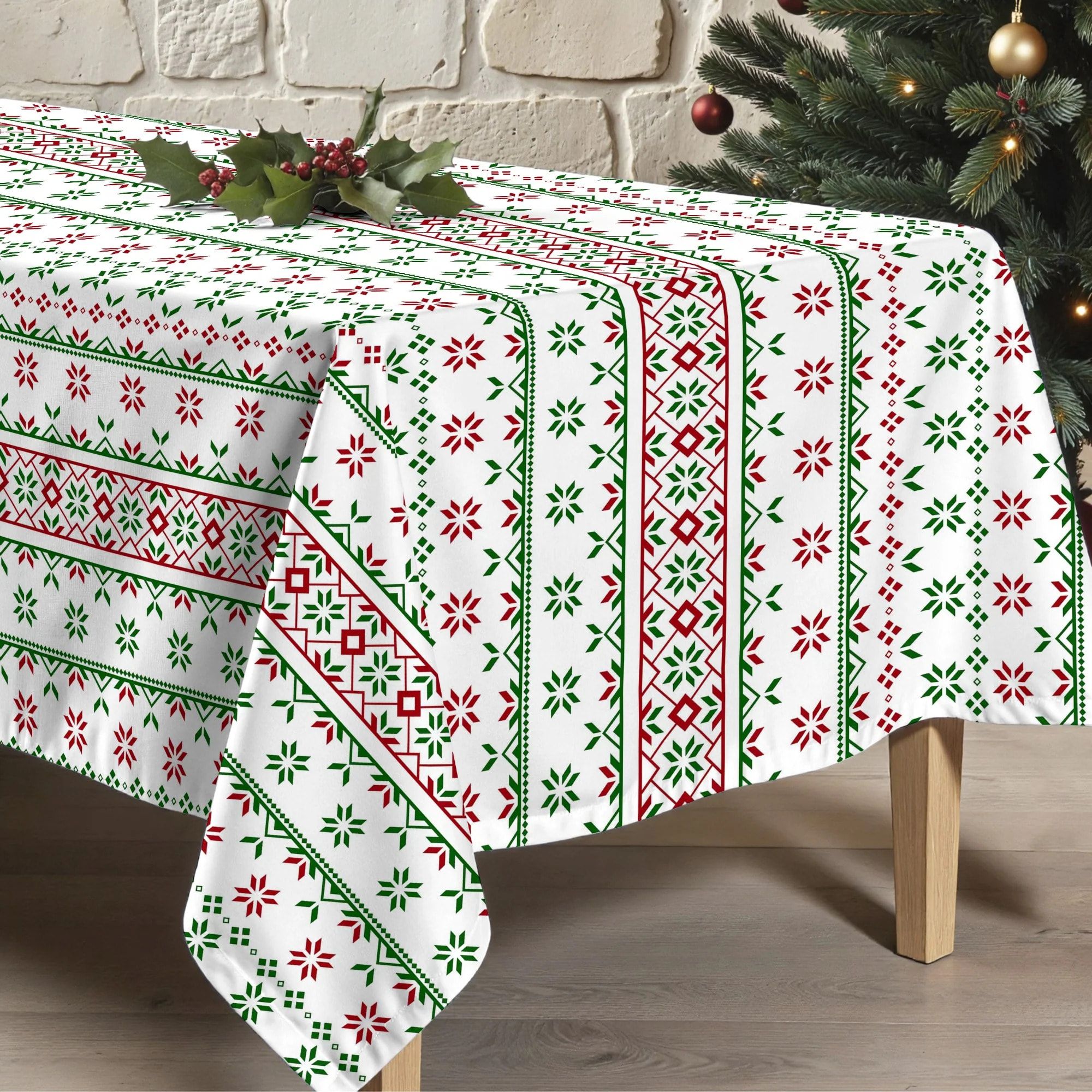 Nappe en résine Anti-tâches Merry Christmas 3