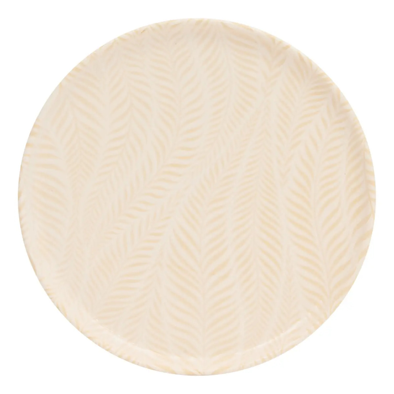 Assiette dessert Gina D22cm creme