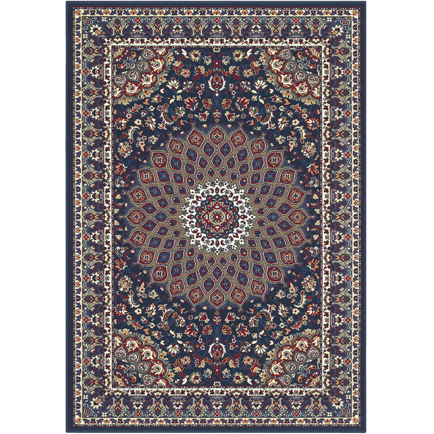 Tappeto Stile Persiano Blu