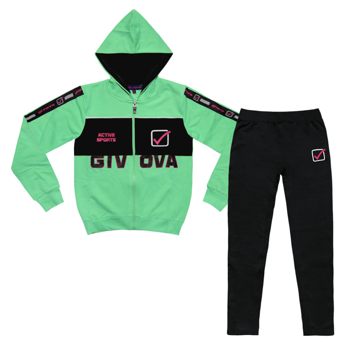 Tuta Ragazza GIVOVA Cotone Leggero Primaverile 8/16 Anni