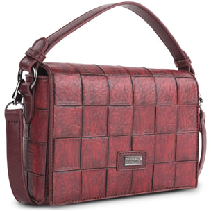 Bolso Bandolera Mujer Sint/Pu Lois Crossover Rojo