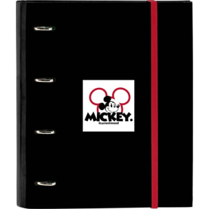 Carpeta 4 anillas 35mm c/recambio mickey mouse "mickey mood"