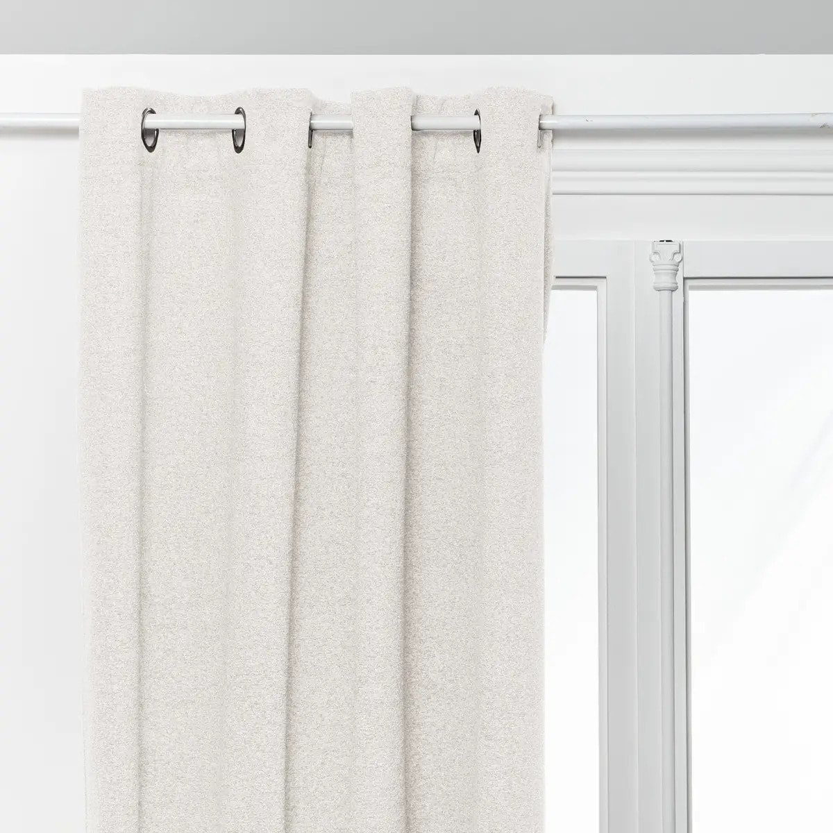 Rideau isolant/occultant Soana blanc ivoire 140x260cm