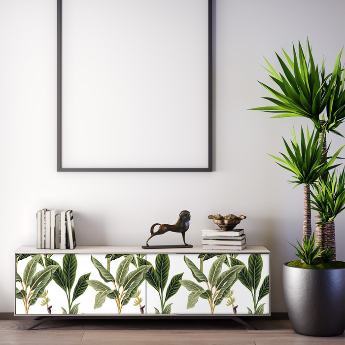 Sticker meuble tropical pawaret 40 x 60 cm