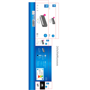 FORLIGHT Aplique IP65 Mocca LED 4.7 Blanco cálido - 3000K ON-OFF Negro 490.00