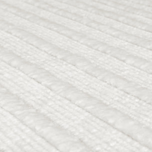 Tapis lavable de couloir ELTON Ivoire