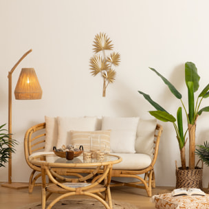 Déco murale "Feel" - métal 39x73 cm