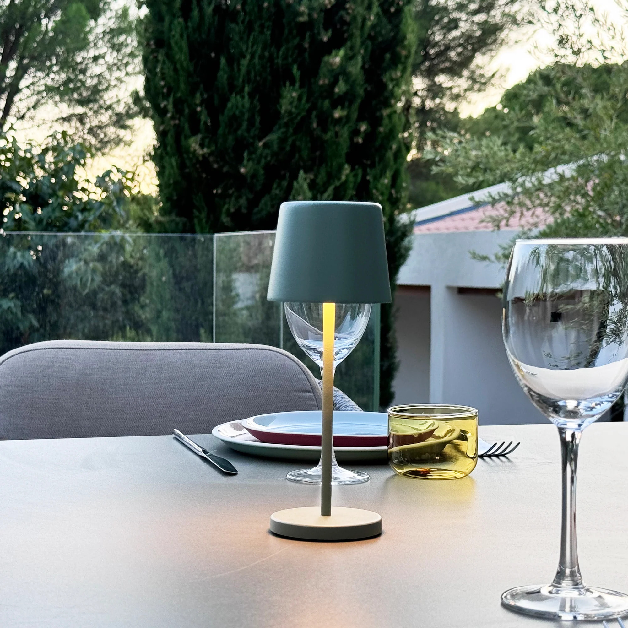 Lampe de table sans fil MINI KELLY H22CM