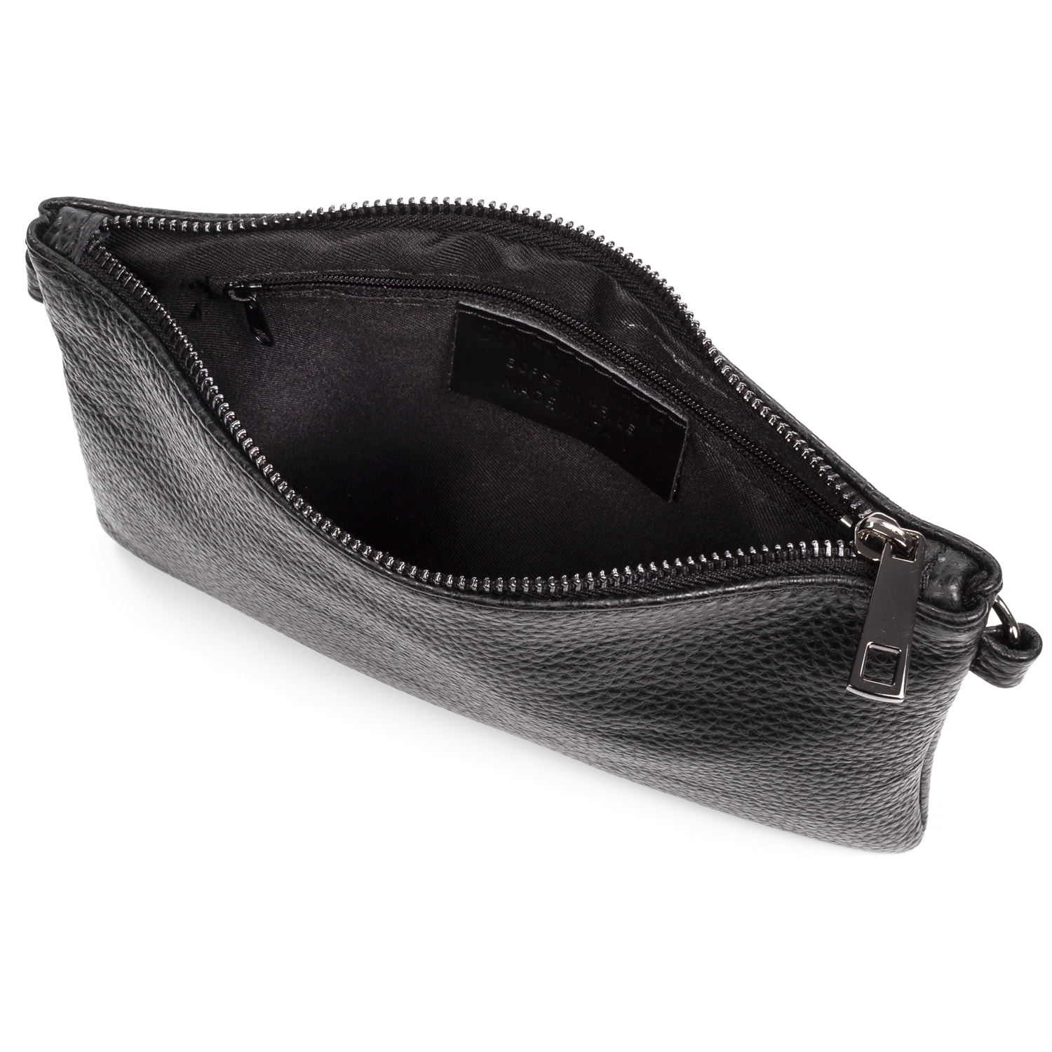 Albenga Bolso bandolera de mujer de piel auténtica acabado dollaro