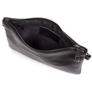 Albenga Bolso bandolera de mujer de piel auténtica acabado dollaro