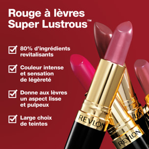 Super Lustrous™ - Rouge à Lèvres Iconique Nuances Intenses