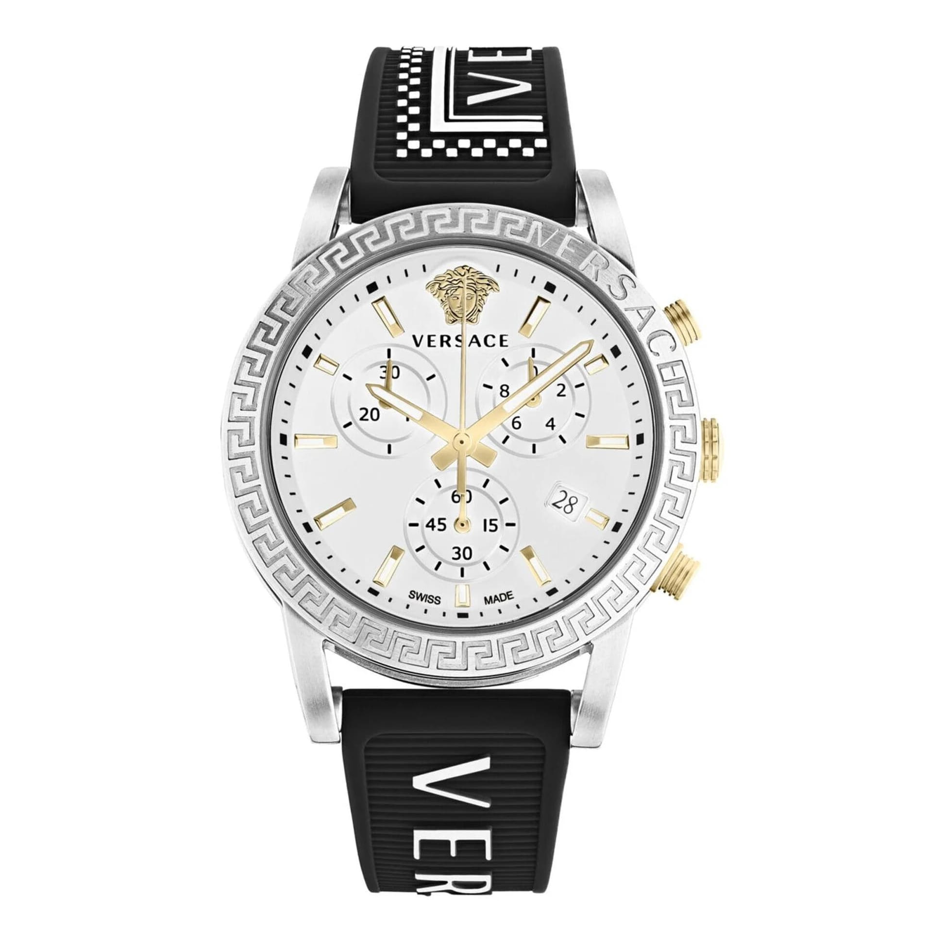 Reloj Versace VEKB001-22 Mujer Analogico Cuarzo con Correa de Silicona