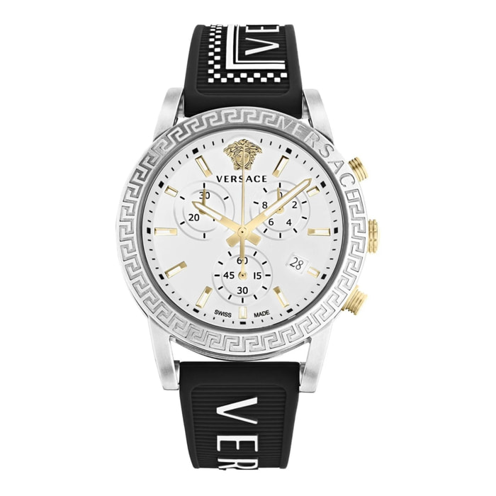 Reloj Versace VEKB001-22 Mujer Analogico Cuarzo con Correa de Silicona