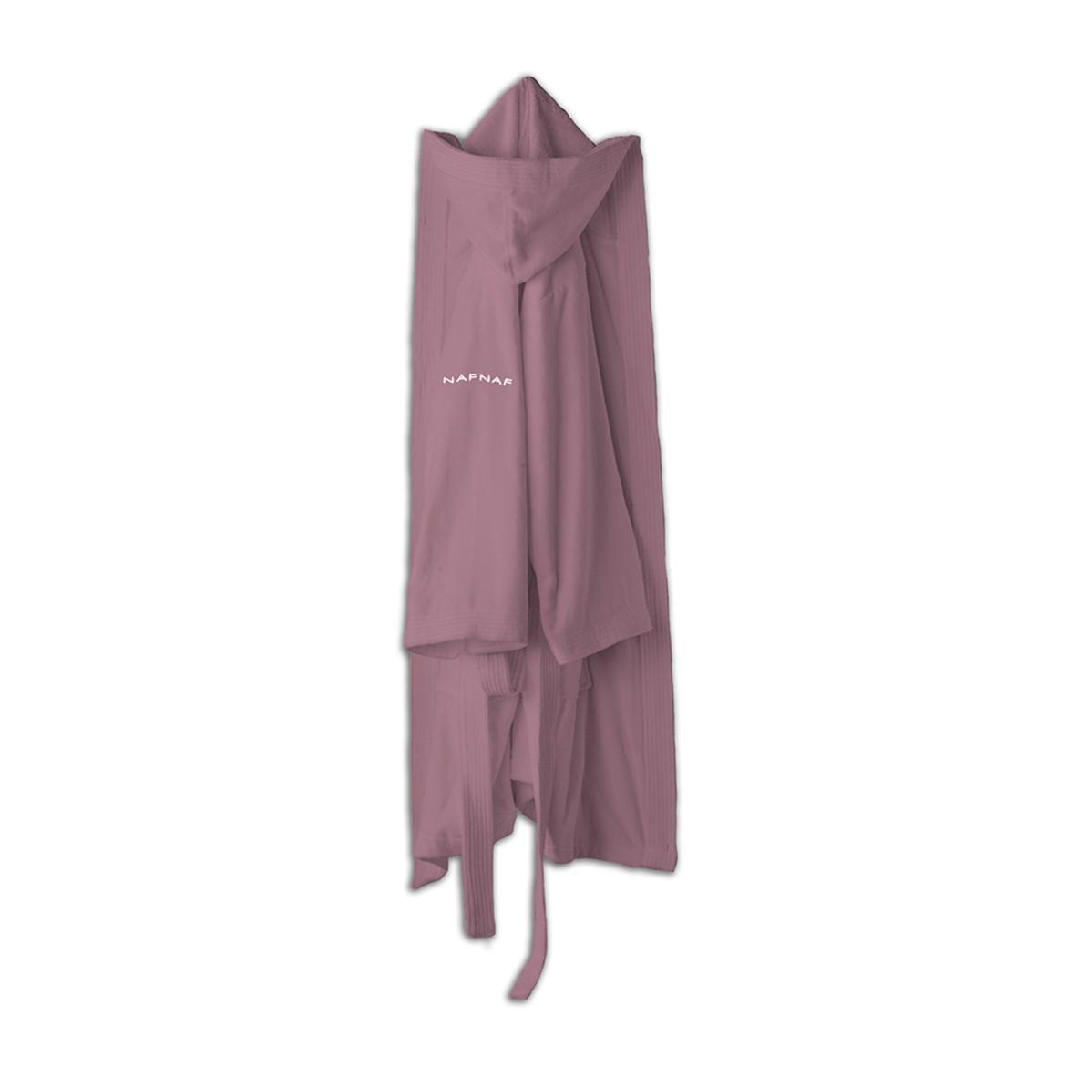 Peignoir mixte CASUAL - coton 380 g/m2 mauve