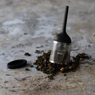 Infuseur à thé en inox avec support silicone GASPARD