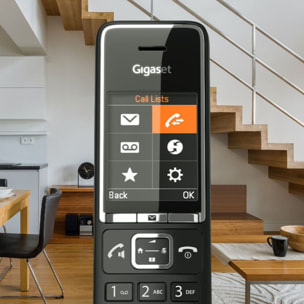 Téléphone sans fil GIGASET COMFORT 550A DUO NOIR