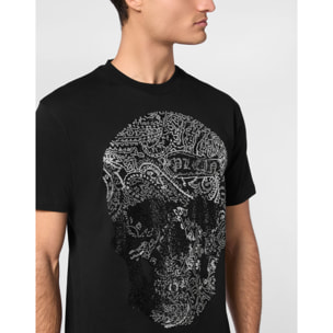 PHILIPP PLEIN Camiseta de cuello redondo y manga corta SKULL