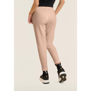 Pantaloni Sportivi Cropped con risvolto e strass FREDDY