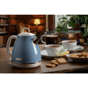 Bouilloire ARIETE vintage bleue