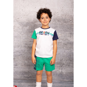 Camiseta de niño blanco