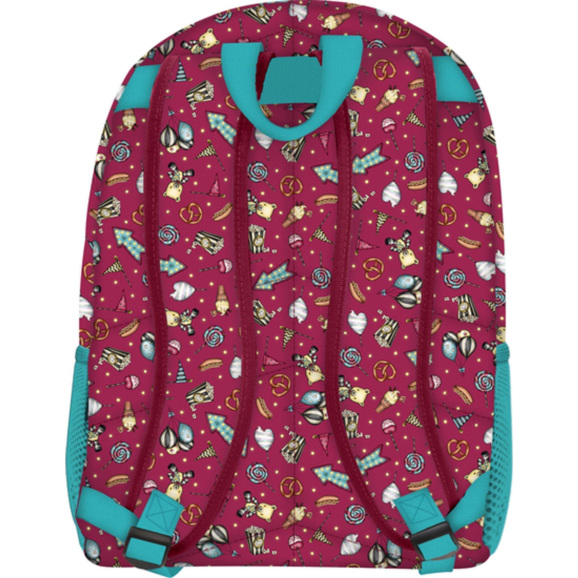 Mochila 2 cremalleras gorjuss™ fairground "fireworks"