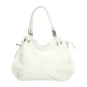 Chicca Borse Borsa a Spalla Bianco