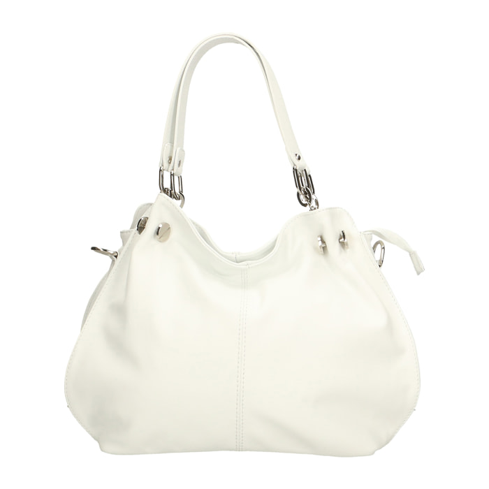 Chicca Borse Borsa a Spalla Bianco