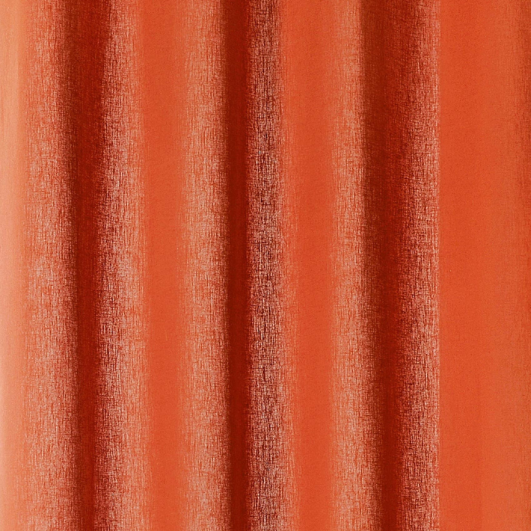 Rideau tamisant en poly-lin - Terracotta