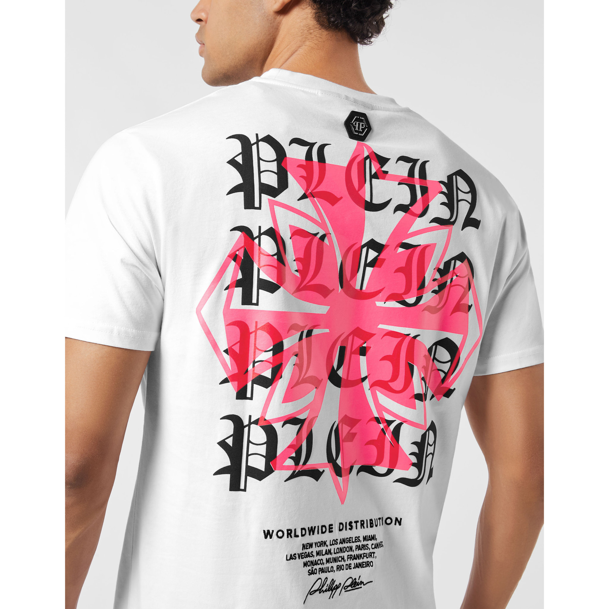 PHILIPP PLEIN Camiseta Cuello Redondo Ss CREST