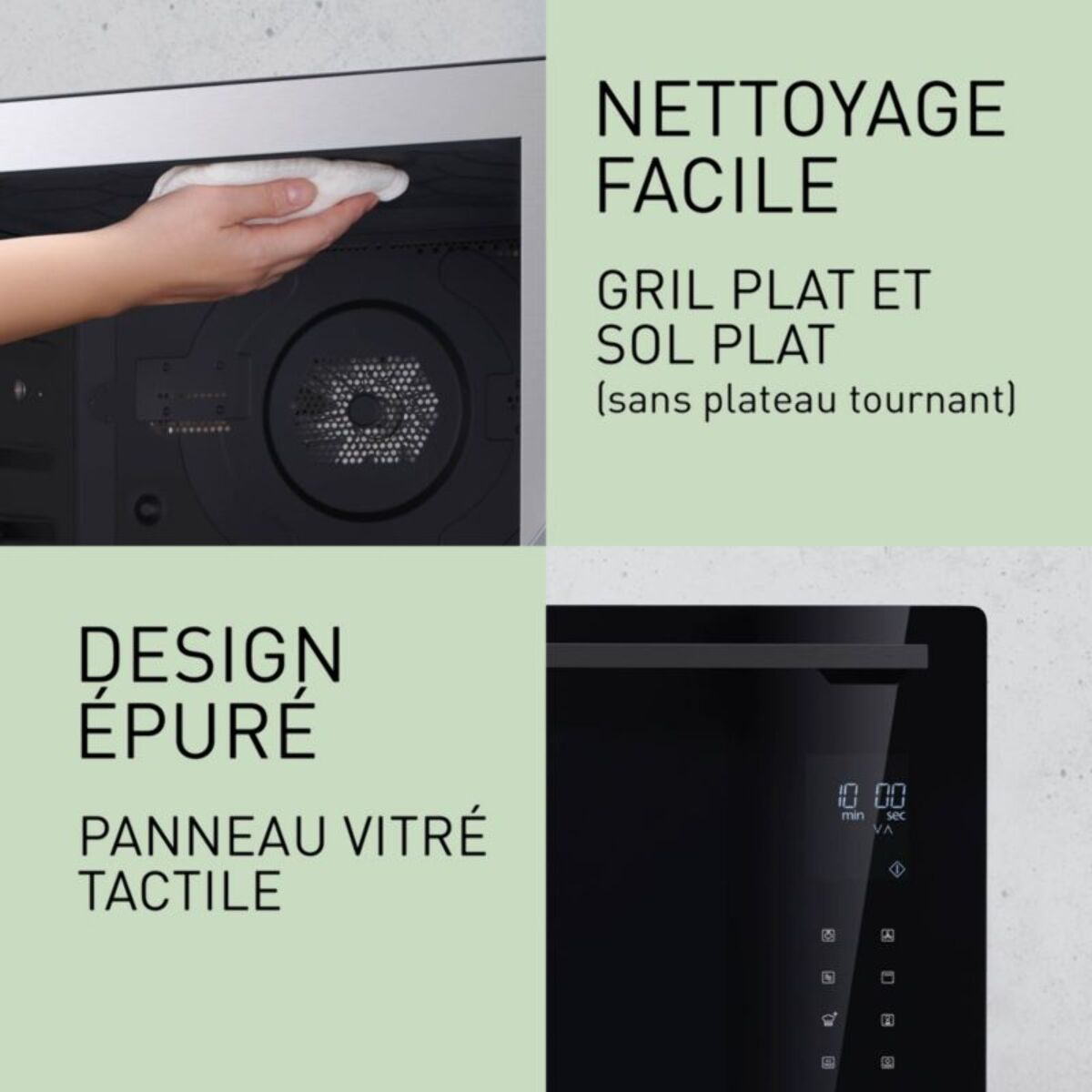 Micro ondes combiné PANASONIC NN-CS88LBEPG