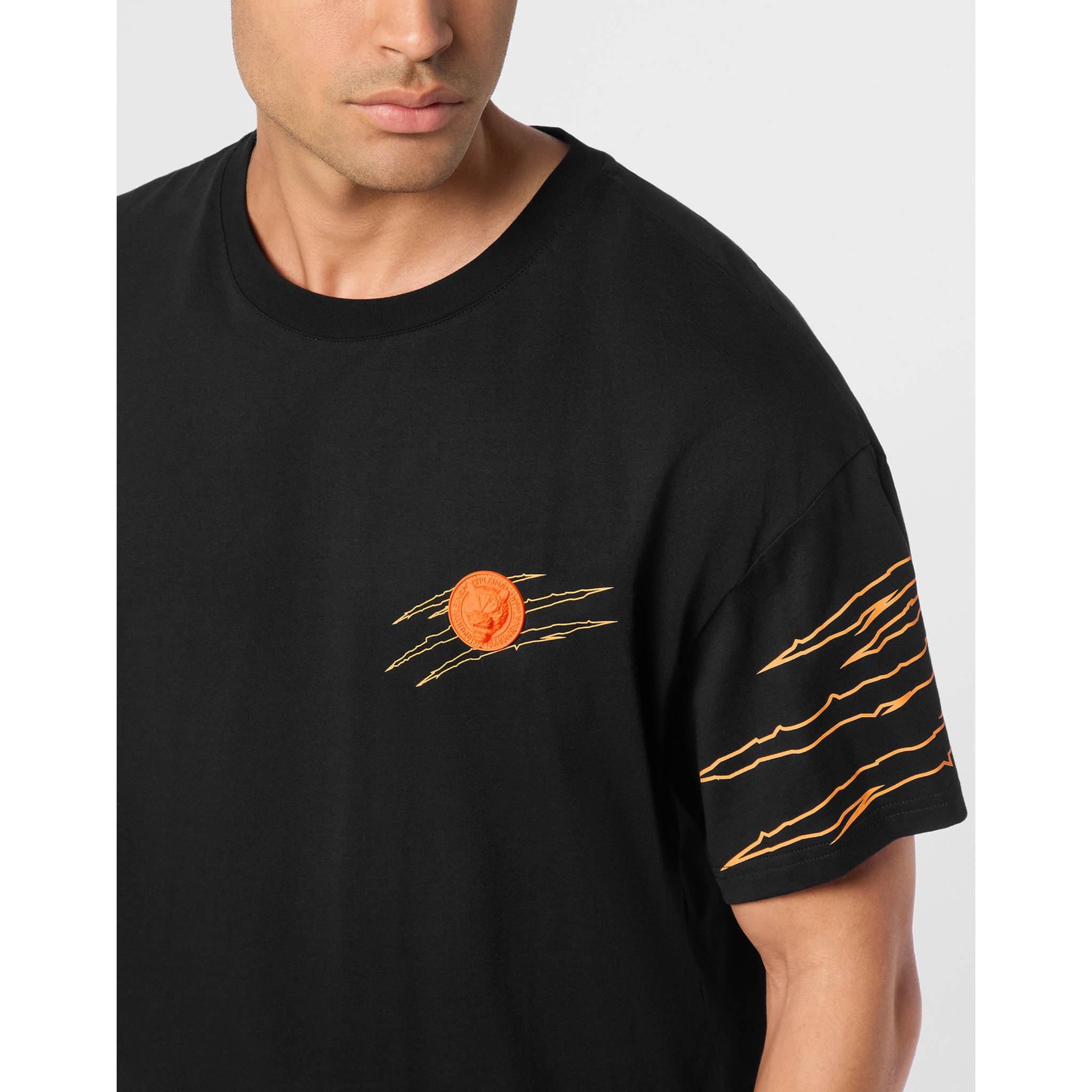 PLEIN SPORT Maglietta girocollo Ss SCRATCH