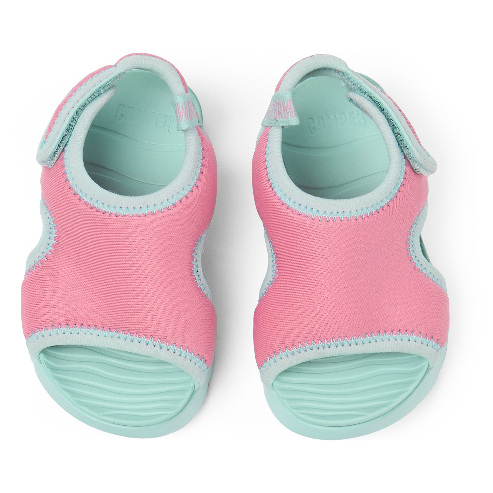 Sandalias - CAMPER Oruga - Rosa - Textil técnico (poliéster reciclado)