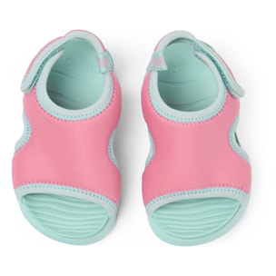 Sandalias - CAMPER Oruga - Rosa - Textil técnico (poliéster reciclado)