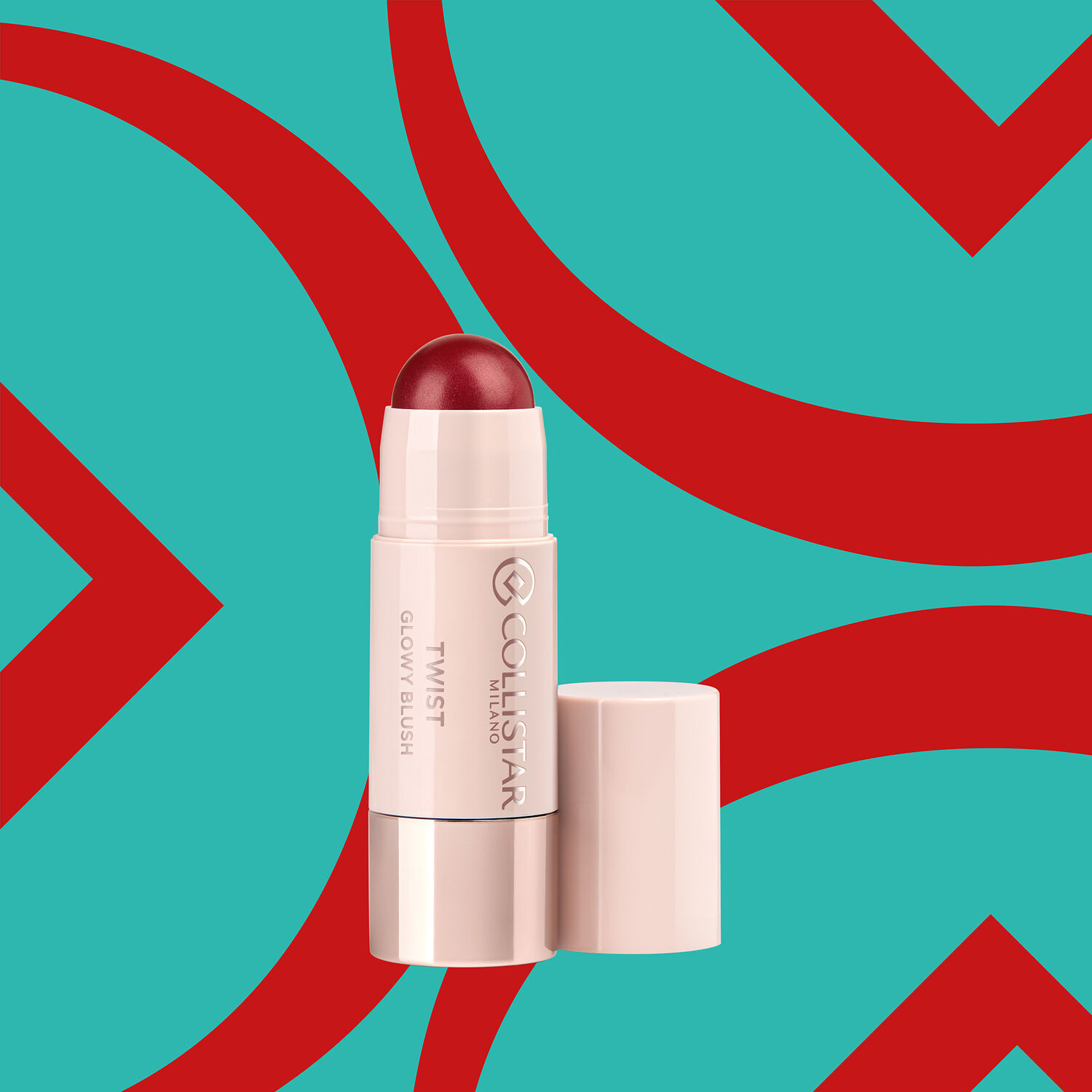 Twist Glowy - Blush Stick Crémeux Fini Brillant