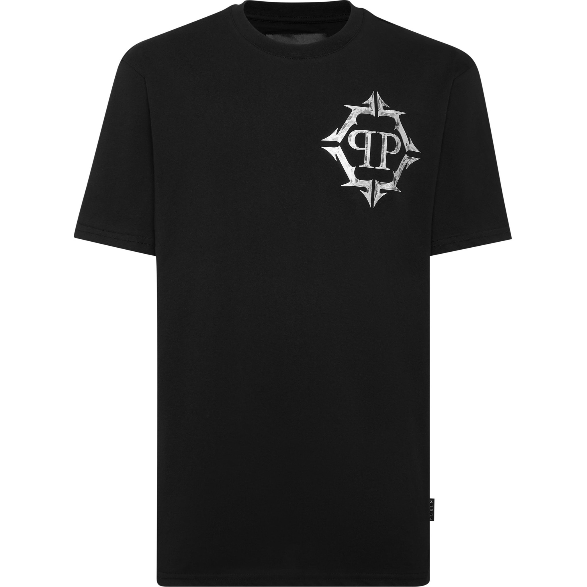 PHILIPP PLEIN T-Shirt Round Neck CHROME