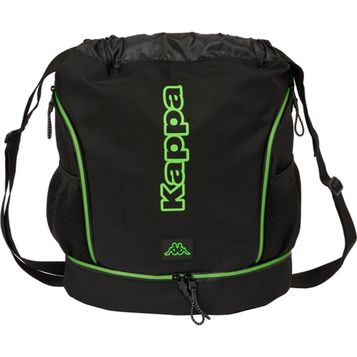 Saco mochila kappa "black"